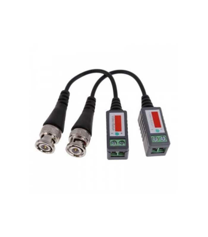 Video balun transmisie semnal video prin cablu UTP FTP set 2buc