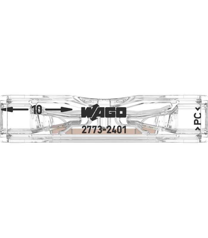 WAGO conector de imbinare in linie pentru conductori masivi monofilari 0.2-4mm2 2773-2401