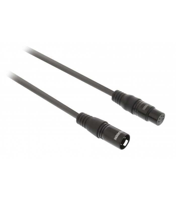 xlr digital cable xlr 5 pini tata xlr 5 pini mama 3m gri sweex 2