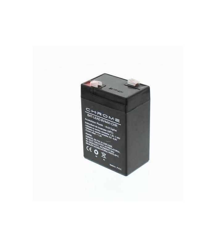 Acumulator Plumb Acid 6v 4ah Chrome 60x47x101mm