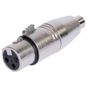 Adaptor audio mono tata XLR - mama RCA BST 18-5578