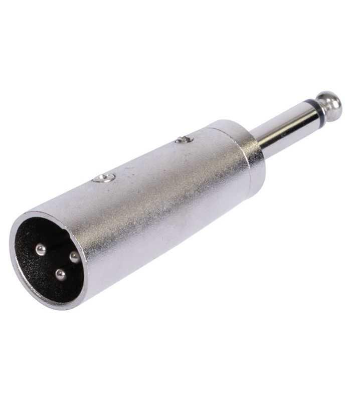 Adaptor audio tata XLR - JACK 6.35 tata MONO metal BST 18-5567