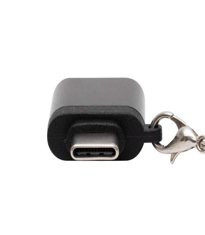 Adaptor Convertor Mufa Tata Usb C30 Mufa Mama Usb A 60w 3a Metal Negru Usbca3 Home