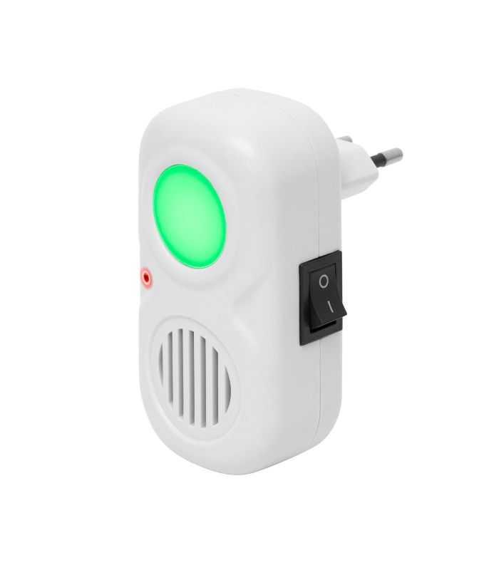 Alarma cu ultrasunete de indepartare insecte zburatoare / tantari cu lumina de noapte Home UH11