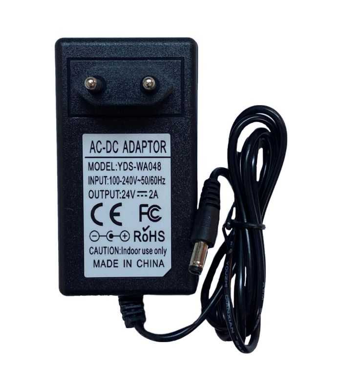 Alimentator in comutatie retea - 24V 2A cu mufa 5.5/ 2.5mm (526)