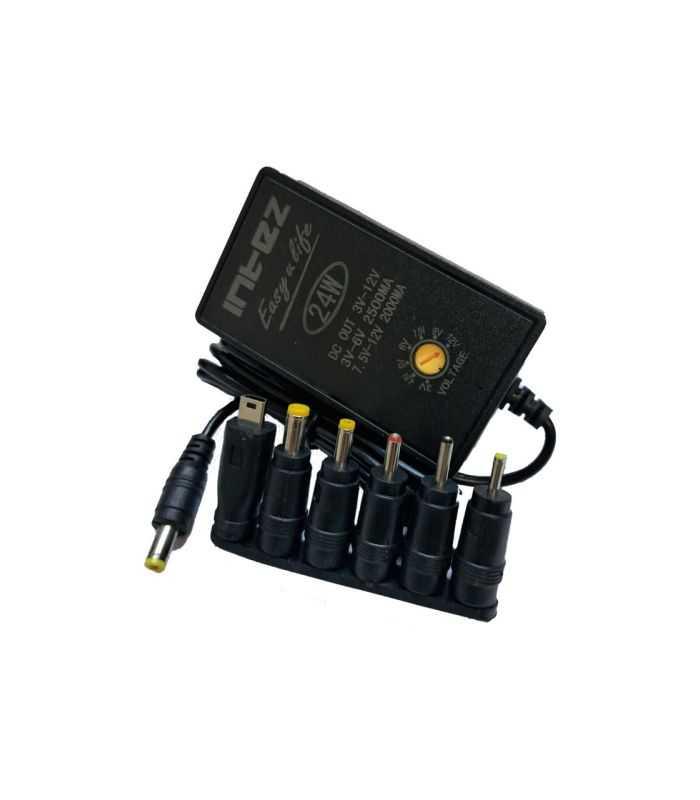 Alimentator Retea 230vac 3 12v 2a 3v 6v 2500mah 75v 12v 2000mah 30w 6 Mufe Afisaj Led Rosu Ktqd24 312 504