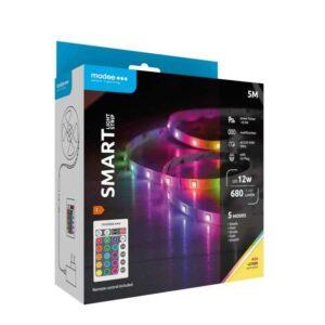 Banda Led Smart Modee 12w Telecomanda 2700k Rgb 680lm Ip20 5m Msl Ls12w5mrgb2700k R