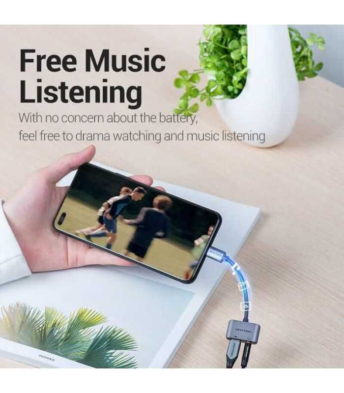 Cablu Adaptor Convertor Usb C La Jack 35 Mm Mama Casca Microfon Usb C Mama Incarcare 10cm Omtp Ctia Standards Bgsha Vention