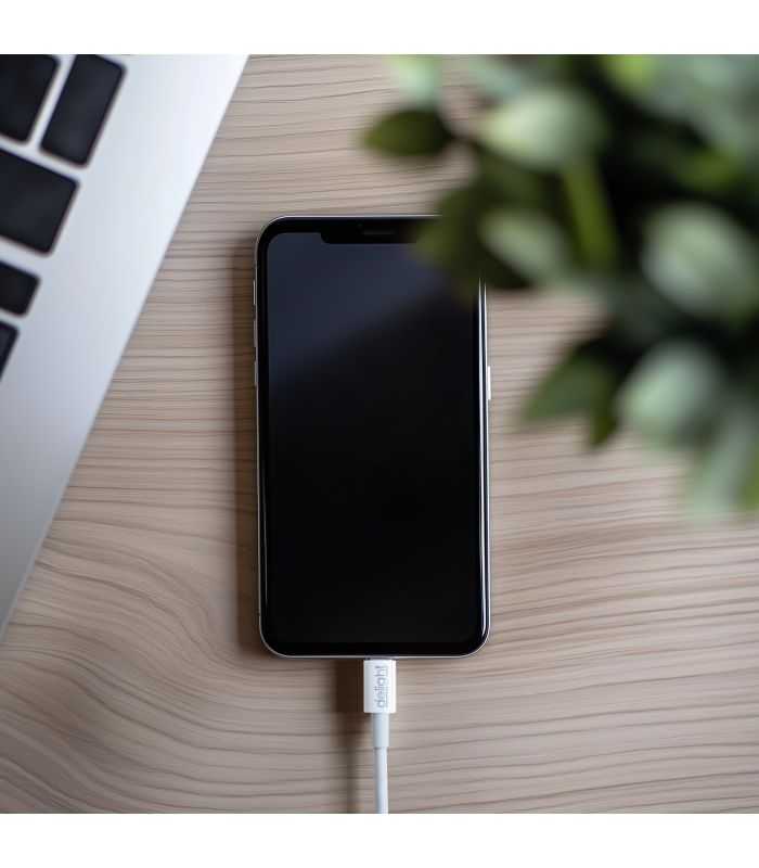 Cablu De Date Incarcare Usb C Usb C 31 Gen2 3a 60w Alb 55447c Wh Delight