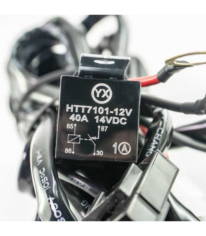 Cablu O Iesire Cu Intrerupator Pentru Bara Sau Proiector Led 12 24v 480w 40a Cll012 Carguard