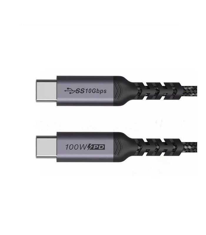 Cablu USB-C tata la USB-C tata 1m 100W 3.1 20V 5A 10Gbps