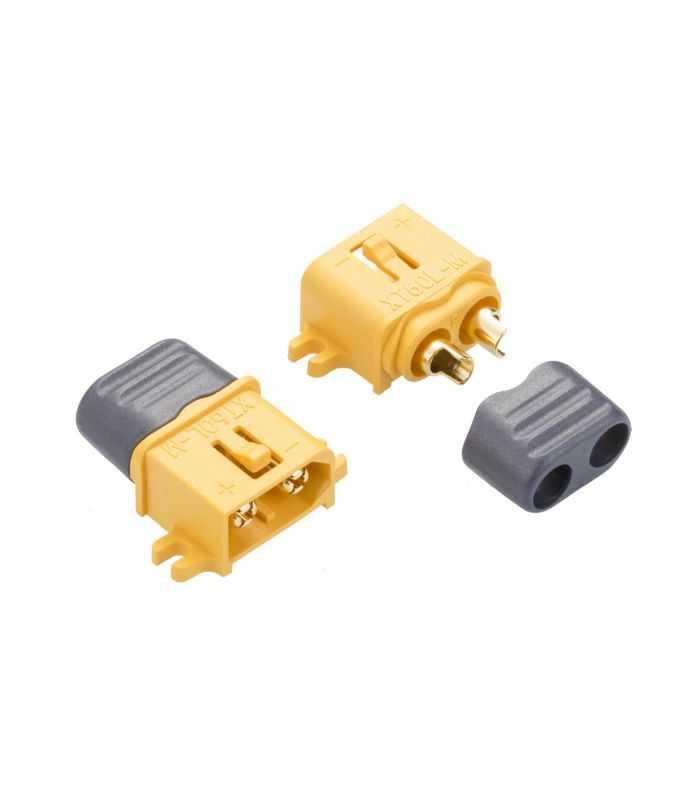 Conector Xt60 Alimentare Dc Mufa Tata 2pinlipire Galbena Amass Xt60l M