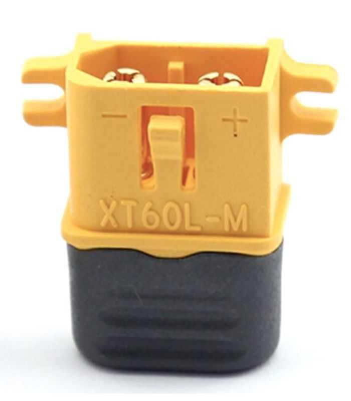 Conector Xt60 Alimentare Dc Mufa Tata 2pinlipire Galbena Amass Xt60l M