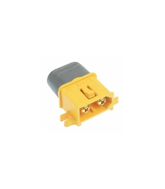 Conector XT60 alimentare DC mufa tata 2pinlipire galbena AMASS XT60L-M
