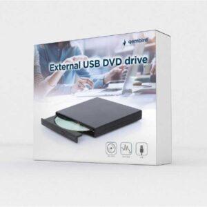 Dvd Rw Extern Gembird Interfata Usb 20 Argintiu Dvd Usb 04