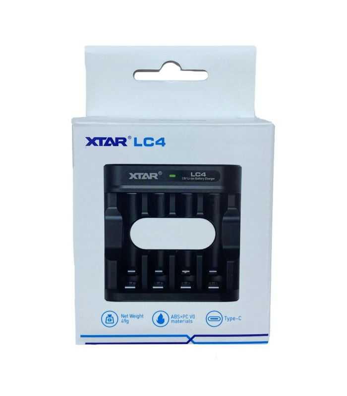 Incarcator 4 acumulatori XTAR LC4 KT 1.5V Li-ion Battery Charger conector USB type C (637) 1 Incarcator 4 Acumulatori Xtar Lc4 Kt 15v Li Ion Battery Charger Conector Usb Type C 637