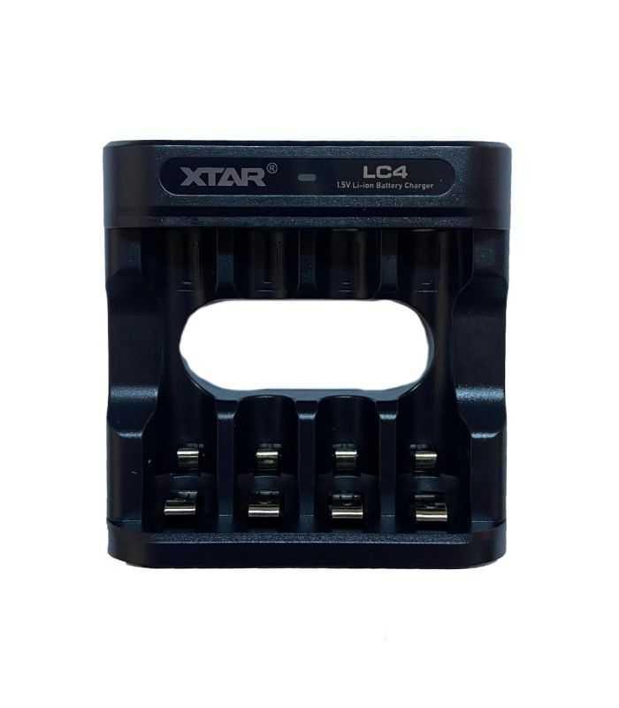 Incarcator 4 acumulatori XTAR LC4 KT 1.5V Li-ion Battery Charger conector USB type C (637) Incarcator 4 acumulatori XTAR LC4 KT 1.5V Li-ion Battery Charger conector USB type C (637)