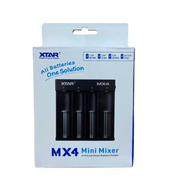 Incarcator Acumulatori 15v 36v 37v Li Ion 12v Ni Mh 32v Lifepo4 4x Sloturi Pentru Incarcare Mx4 Kt Xtar 636