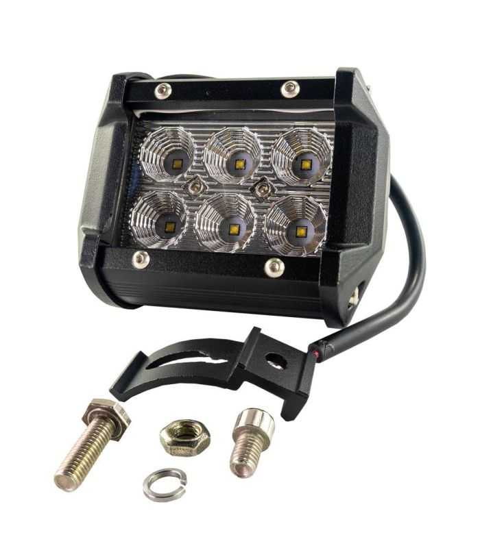 Proiector Led Auto Off Road 18w 6smd 1200lm 97x78x64mm 12 32v Cll009 Carguard