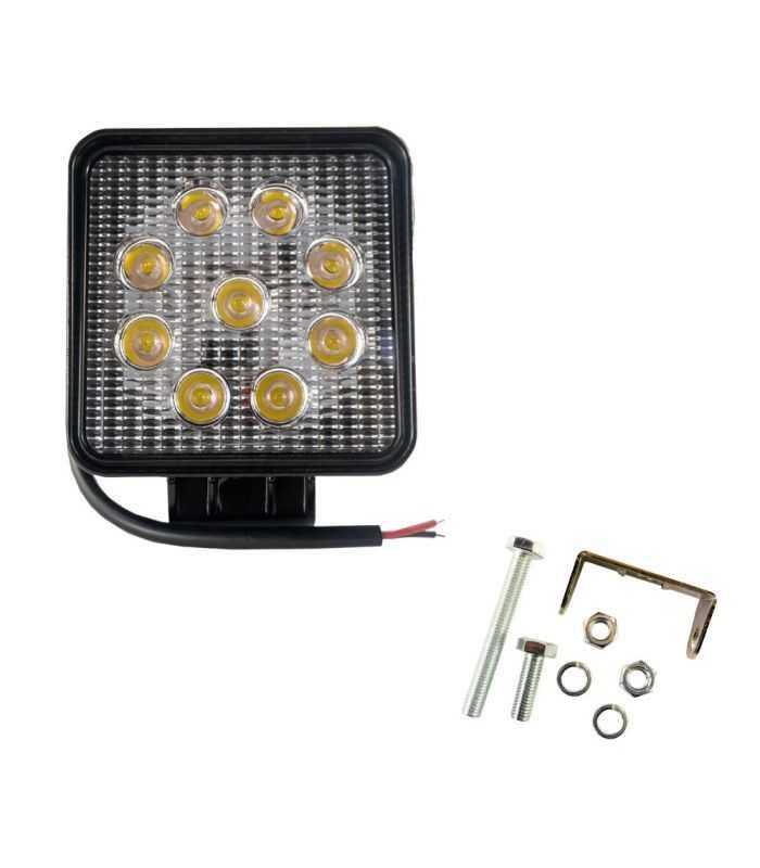 Proiector Led Auto Off Road 27w 9smd 2000lm 12 32v 126x107x55mm Cll011 Carguard