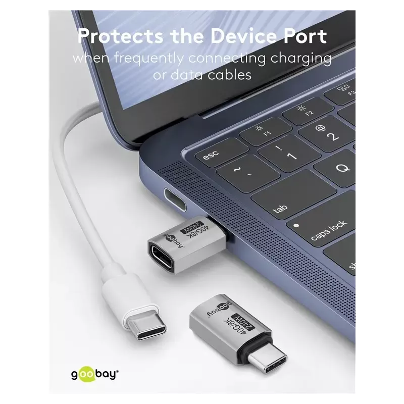 Adaptor Usb C31 Mama Usb C Tata Drept Thunderbolt 3 4 Goobay 74447