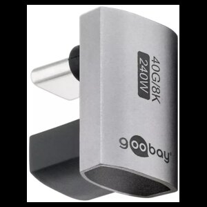 Adaptor USB-C3.1 mama - USB-C tata in forma de U Thunderbolt 3 /4 Goobay 74445