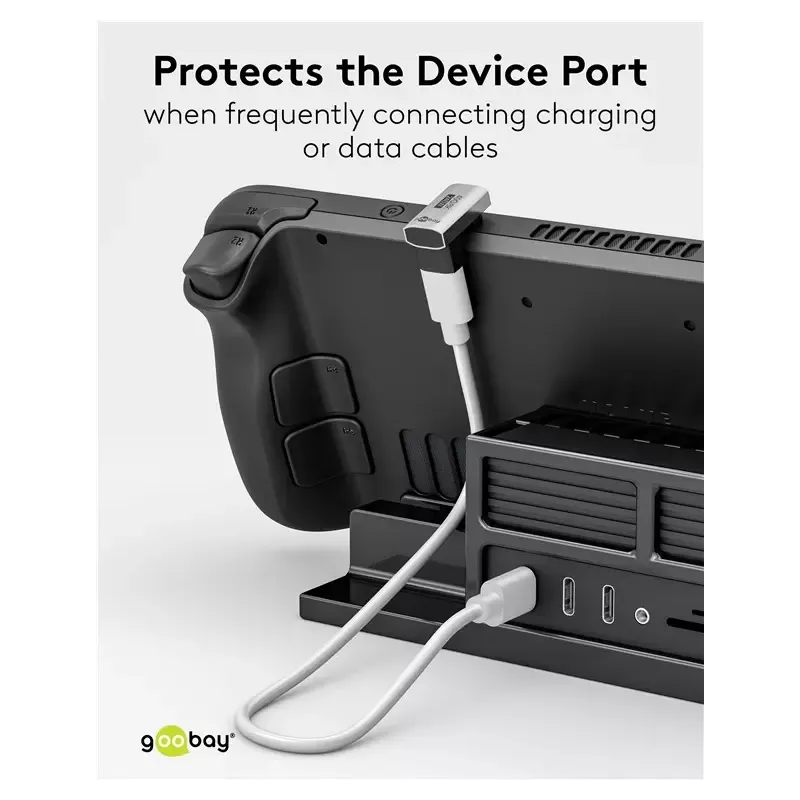 Adaptor Usb C31 Mama Usb C Tata In Forma De U Thunderbolt 3 4 Goobay 74445