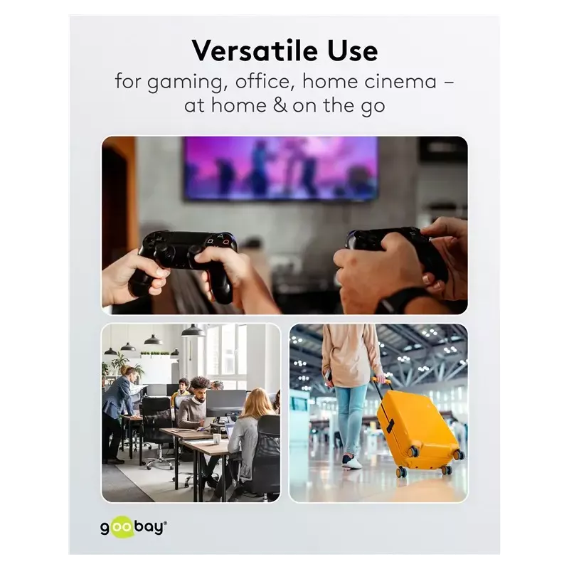 Adaptor Usb C31 Mama Usb C Tata La 180 In Forma De U Thunderbolt 3 4 Goobay 74446