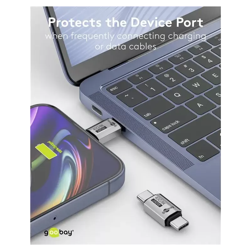 Adaptor Usb C31 Tata Usb C Tata Drept Thunderbolt 3 4 Goobay 74448