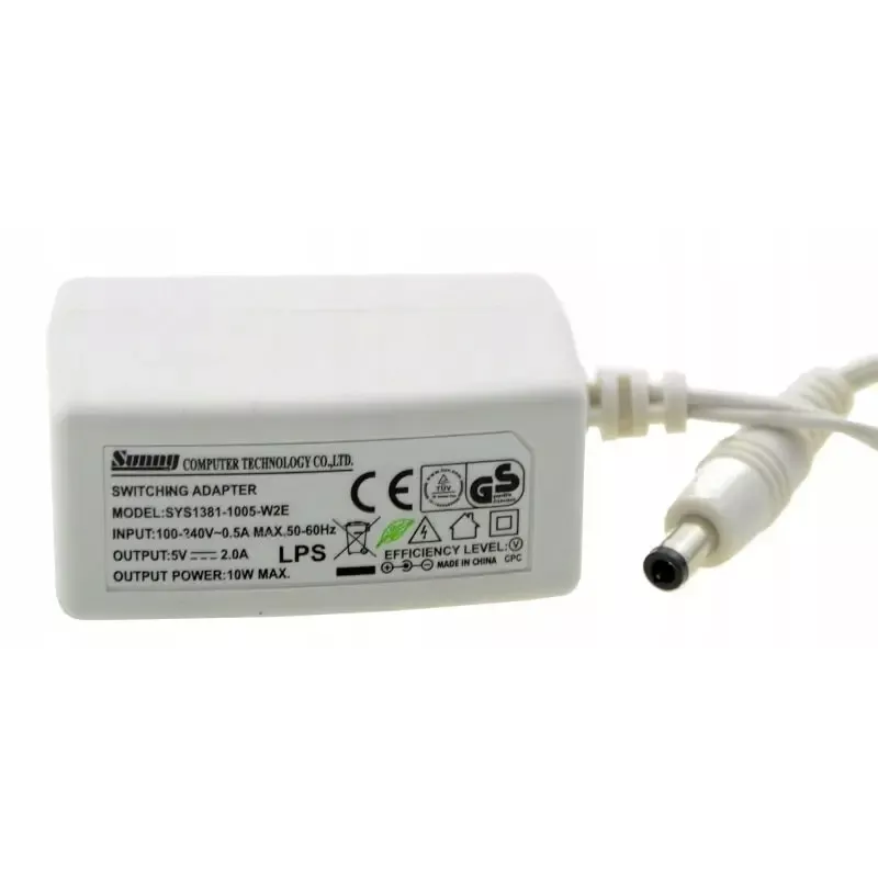 Alimentator Ac Dc 230v 5v 2a 2000mah Pentru Router Cu Mufa 25x55 Mm Cablu 85cm