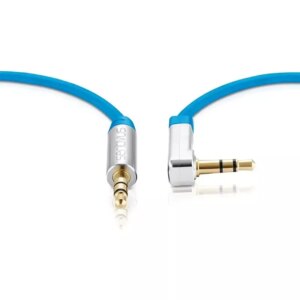 Cablu Audio Stereo Sentivus 25cm Jack 35 Mm Tata 35 Mm 90 Grade Se Au033 025