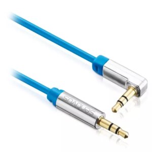 Cablu audio stereo SENTIVUS 25cm Jack 3.5 mm tata - 3.5 mm 90 grade SE-AU033-025