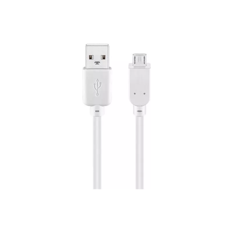 Cablu USB 2.0 A tata - micro USB 2.0 B tata 3m Goobay 96194