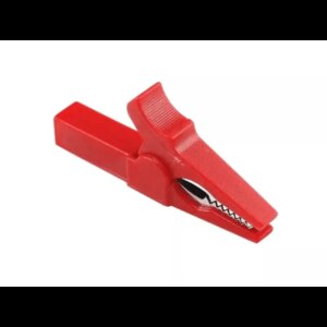 Clip Crocodil Izolat Lungime 55mm Pentru Fixare Mufa Banana 4mm Rosu Gbc 18753710