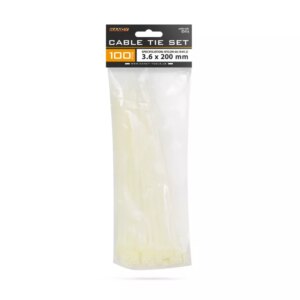 Coliere Plastic Transparent 200x36mm 100buc Handy 05416