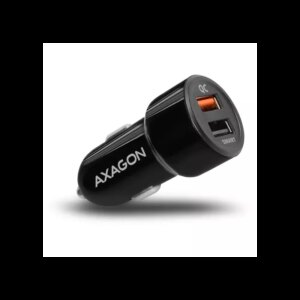 Incarcator auto Smart 5V 2.4A + QC3.0 30W negru Axagon PWC-QC5