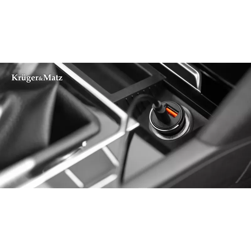 Incarcator Auto Usb Usb Type C Qc30 Pd 30w Krugermatz Km0871