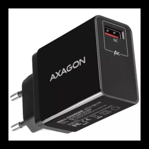 Incarcator retea AXAGON ACU-QC19 1x USB A QC3.0 /AFC /FCP /SMART 19W negru