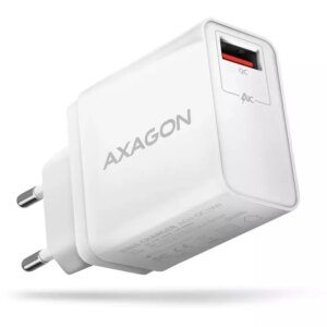 Incarcator retea AXAGON ACU-QC19W 2x USB type A QC3.0 19W alb