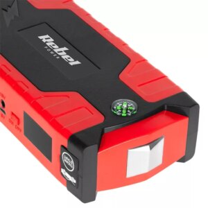 Jump Starter 10000mah Rebel Power Bank Si Compresor Auto Urz0967