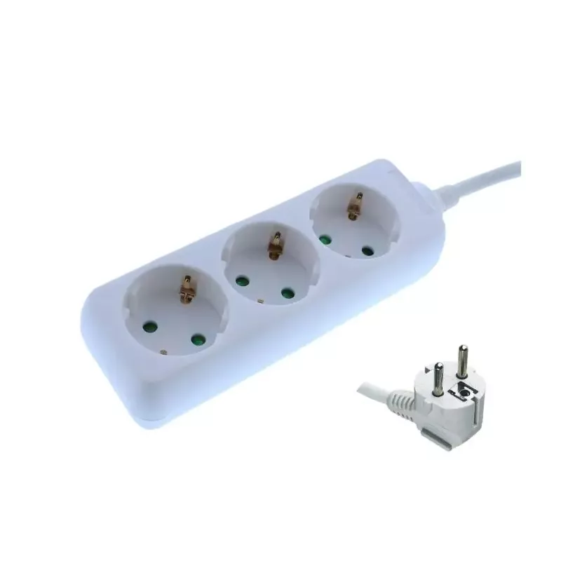 Prelungitor Well 3 Prize 3m 3xg15mm Alb 3500w 16a Exts 3s3m Wl