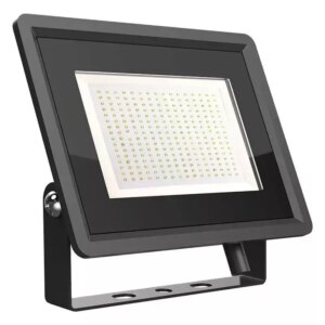 Reflector LED SMD 200W 17600lm 6400K alb rece IP65 negru V-tac SKU-6734