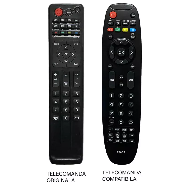 Telecomanda Tv Axen Ax022l11 Compatibil Cu Originalul Cod Er1496 Mfy1486 23 2