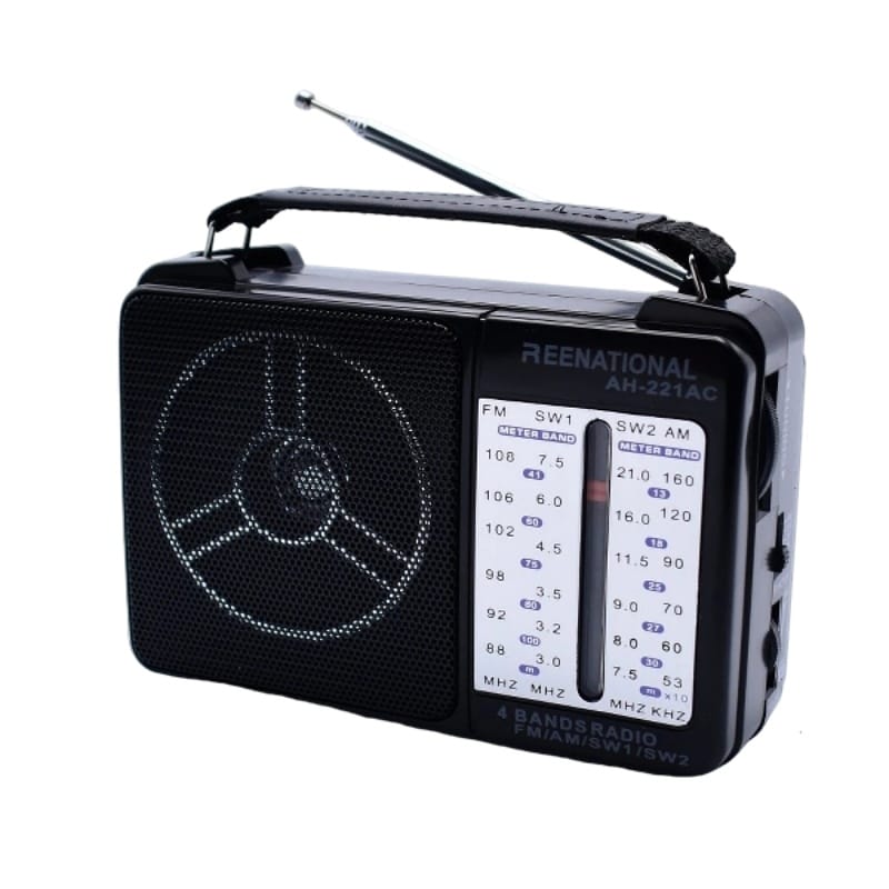 Radio 4 Benzi Fm: Unde Medii Am: Unde Scurte Sw1:sw2 Alimentare 220v :2x R20 Ah221:222ac