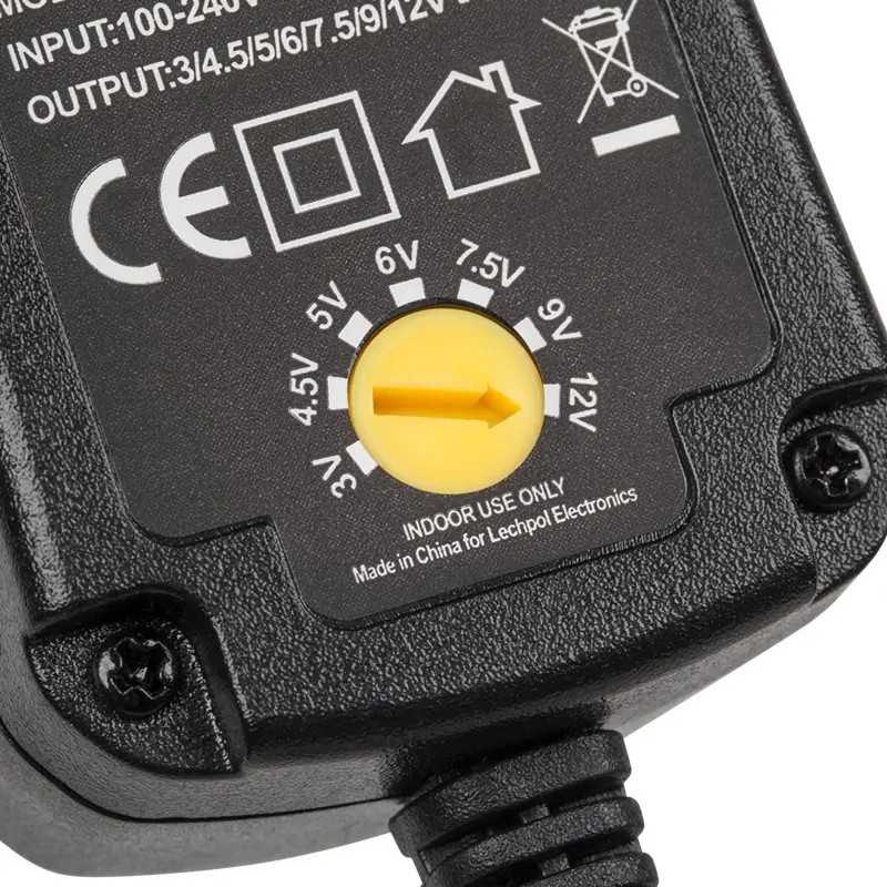 Alimentator Stabilizat Universal 3 12v 600mah 6 Conectori Rebel Urz1152a