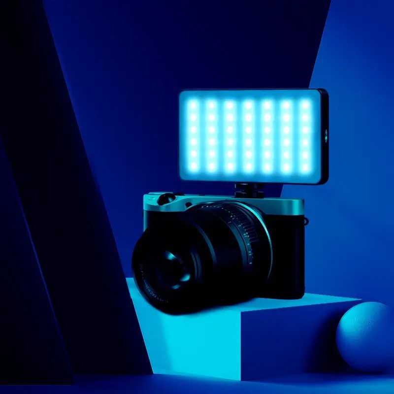 Lumina 140 Led Pentru Fotografii Selfie Videoclipuri 140 Baterie Usb 3100mah 2500 9000k W140 Rgb
