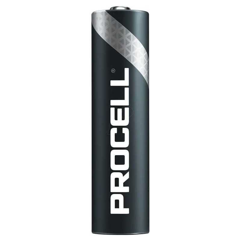 Set Baterii Alkaline Duracell Procell Aaa Lr03 15v Mn2400 10buc