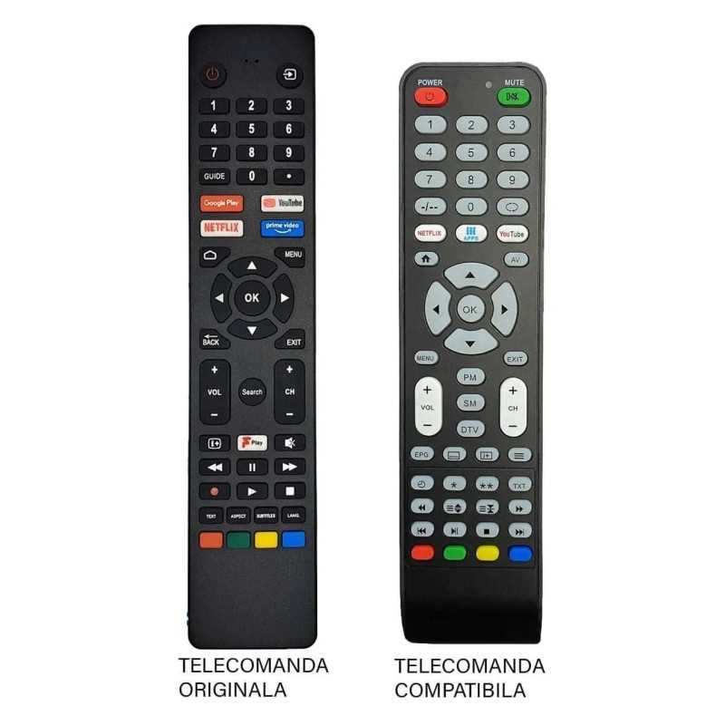 Telecomanda compatibila TV JCV RM-C3250 cod ER 9483 (483)