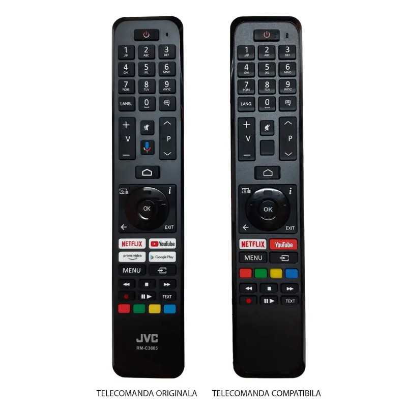 Telecomanda compatibila TV JVC Horizon RM-C3605 cod ER 1433-N /MFY 1432 (376-1)