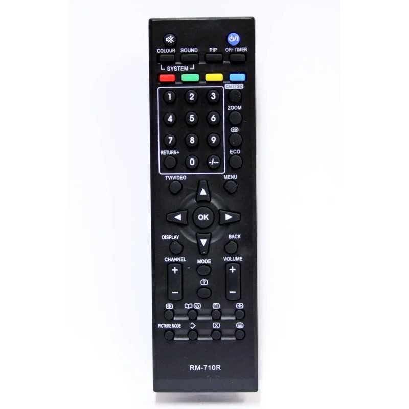 Telecomanda compatibila TV JVC RM-710R cod ER 177 /MFY 167 (47)